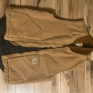 Carhartt Brown Work Vest